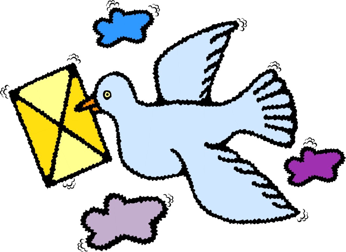 Голубой конверт