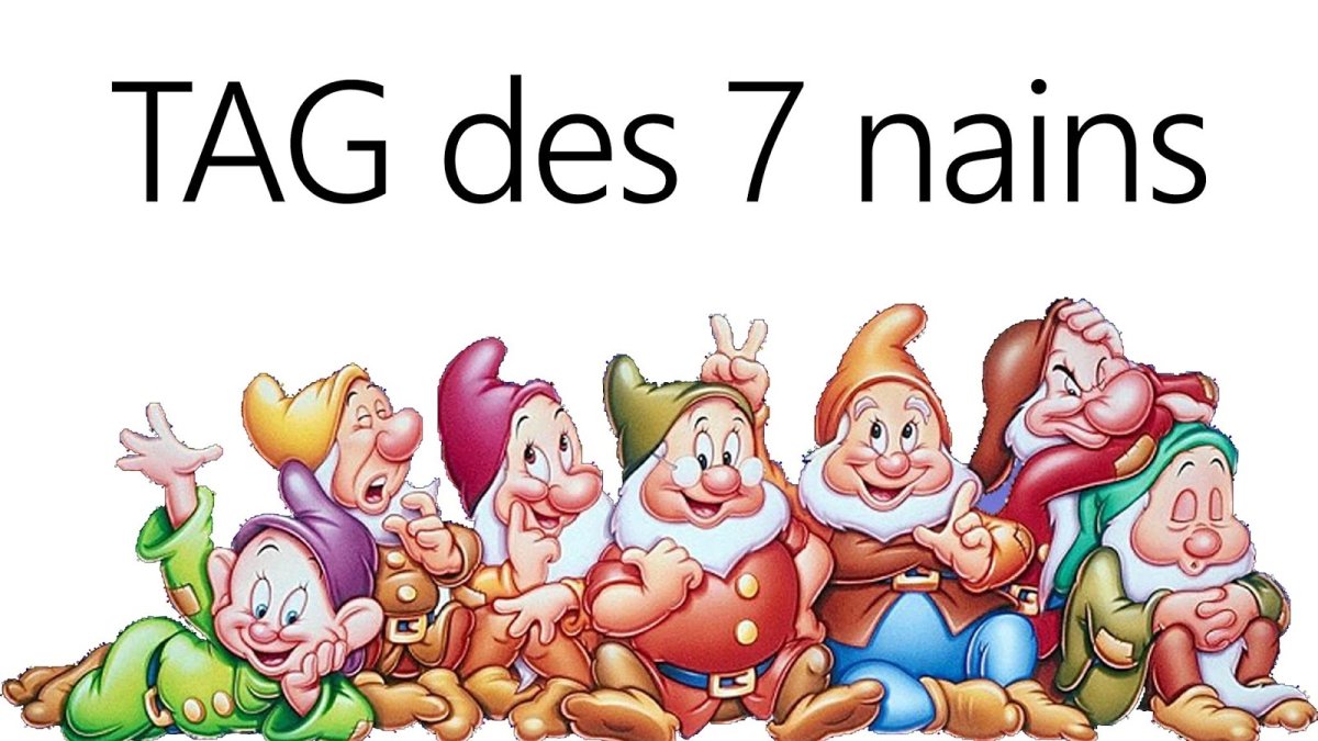 Гномы из мультика Белоснежка и семь гномов