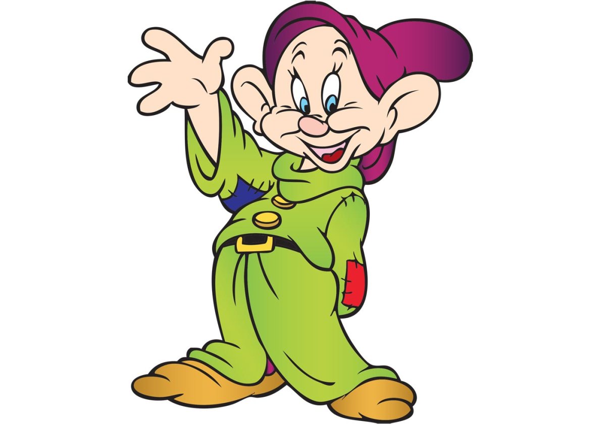 Гном Простачок из Белоснежки