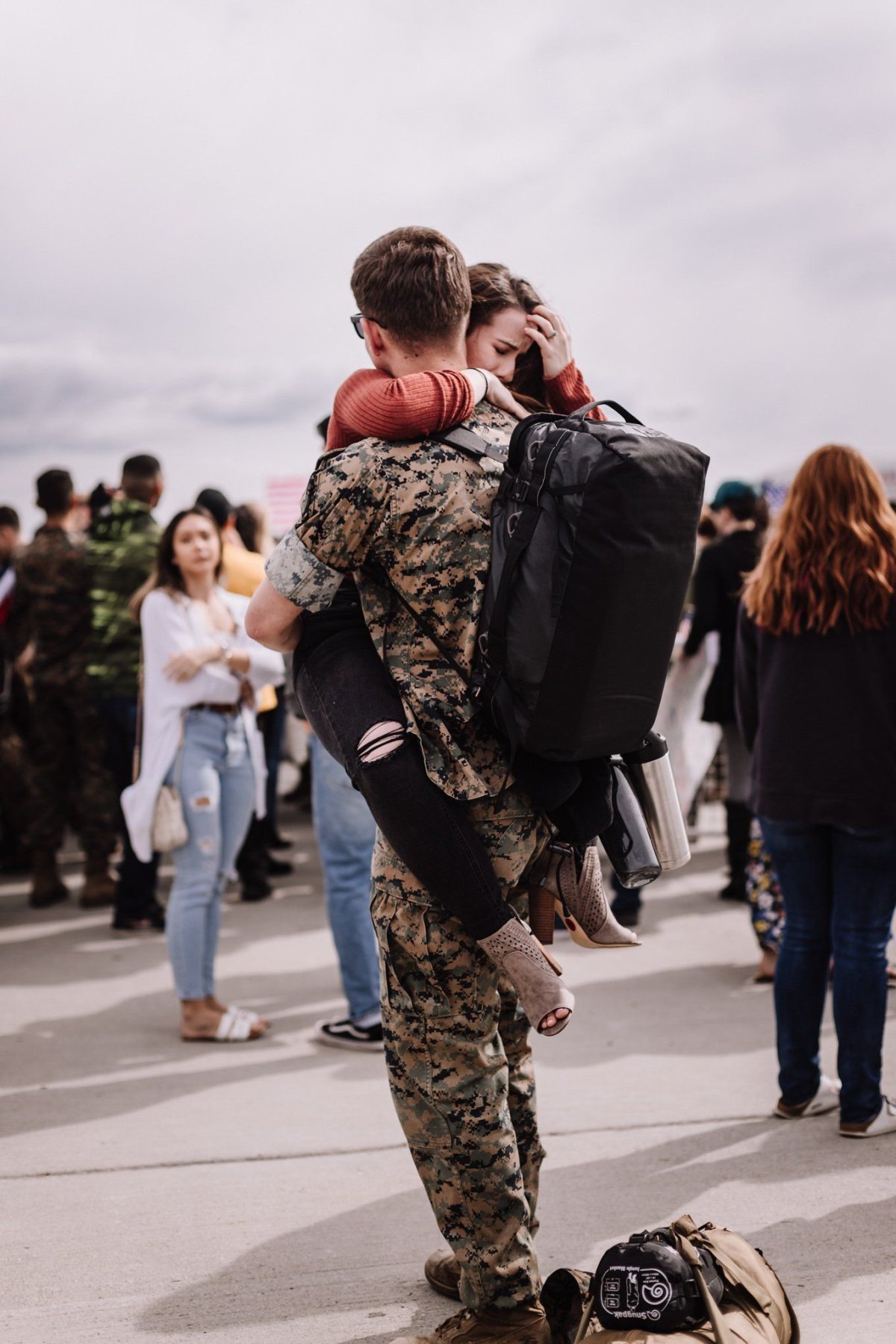 Солдат вернулся домой