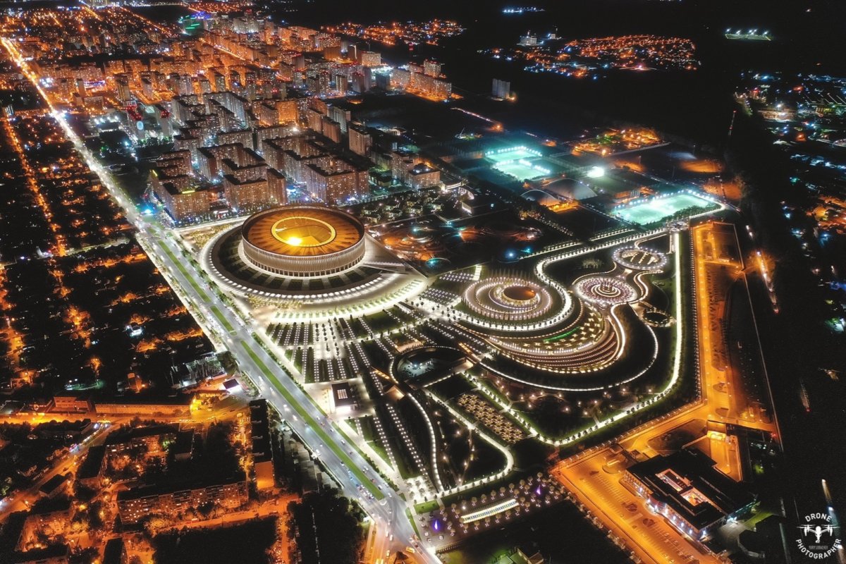 Стадион Краснодар парк Галицкого