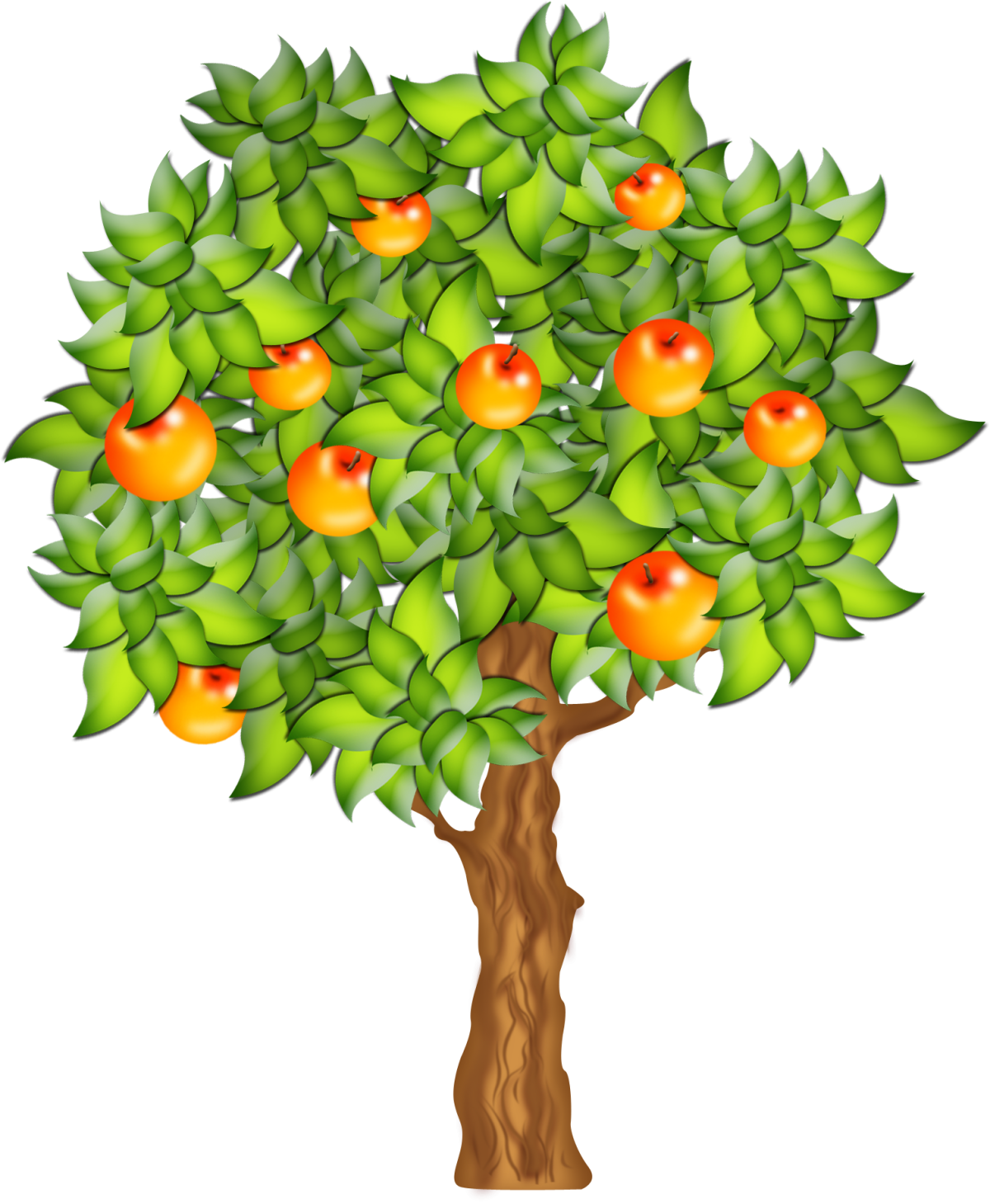 Яблоневое дерево для детей