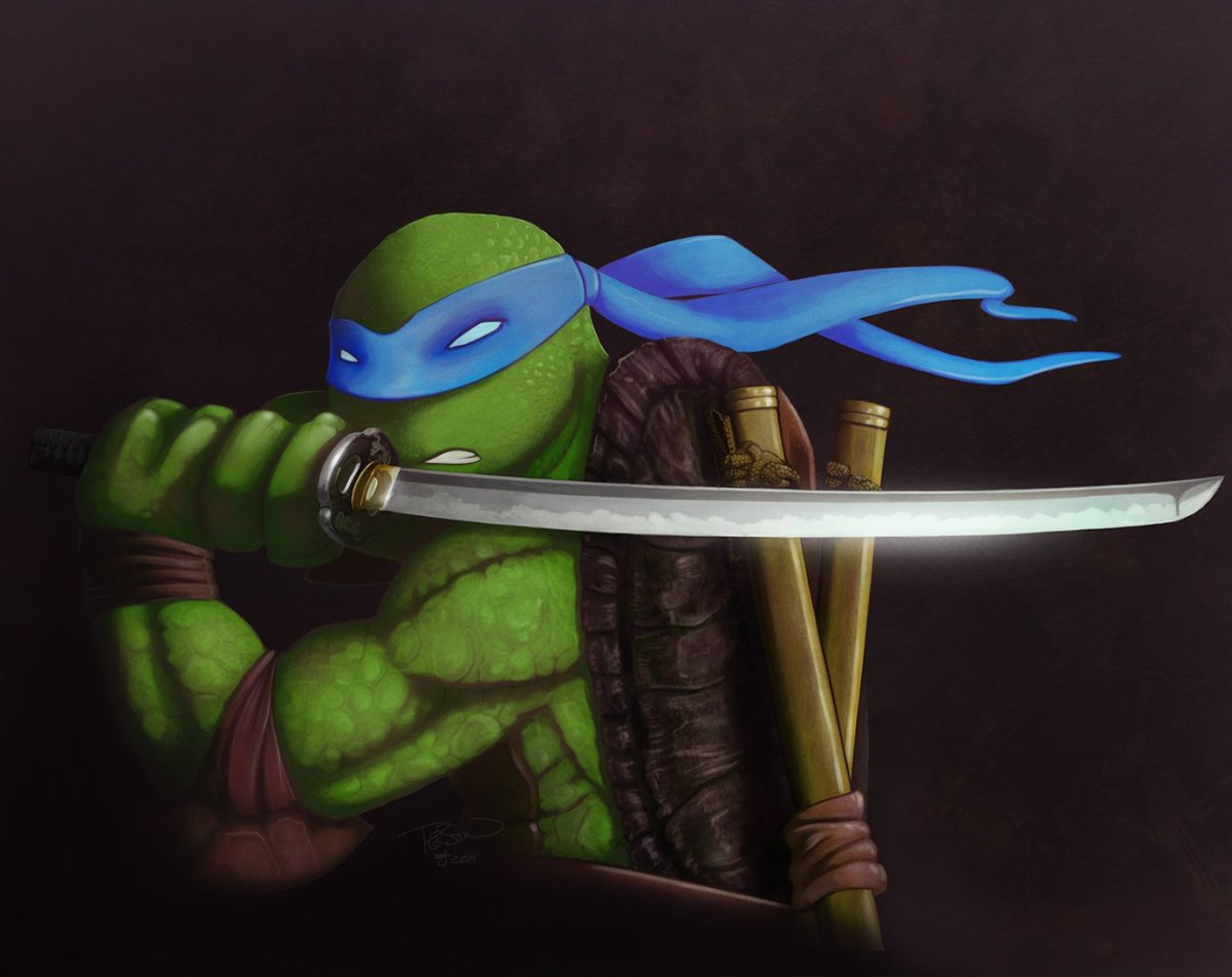 Леонардо из черепашек ниндзя