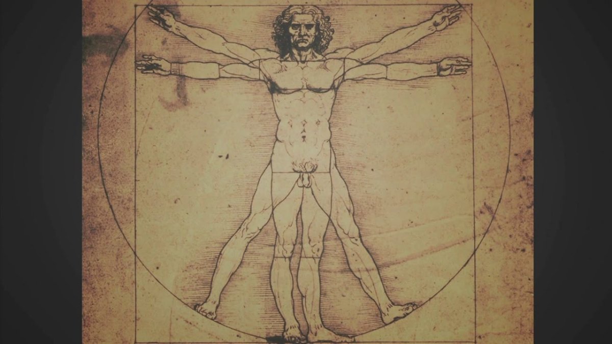 Да Винчи человек Витрувианский