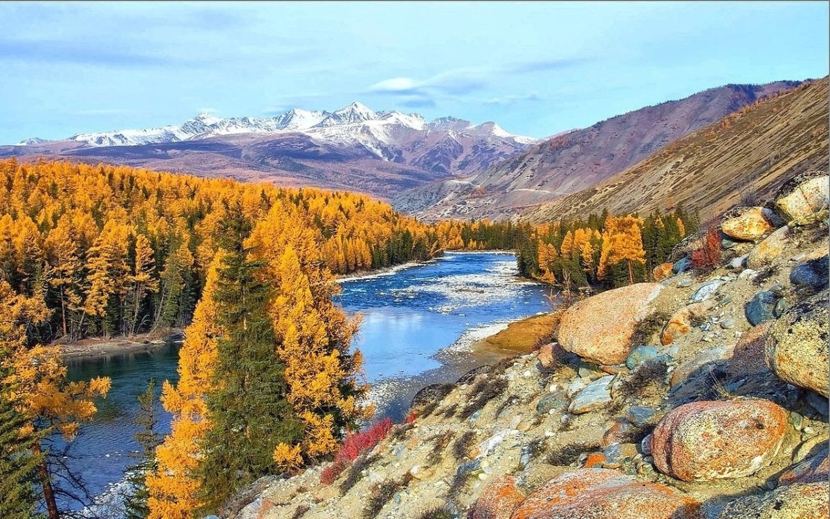 Озеро ситр Алтай