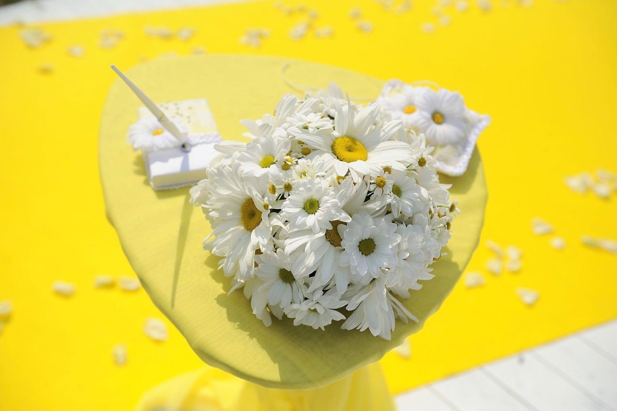 Ромашковая годовщина свадьбы