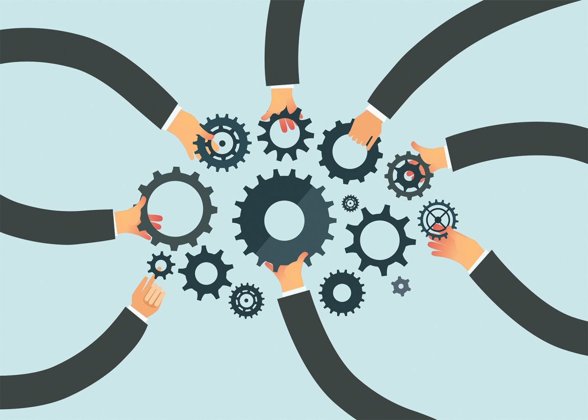 Командная работа картинка на белом фоне