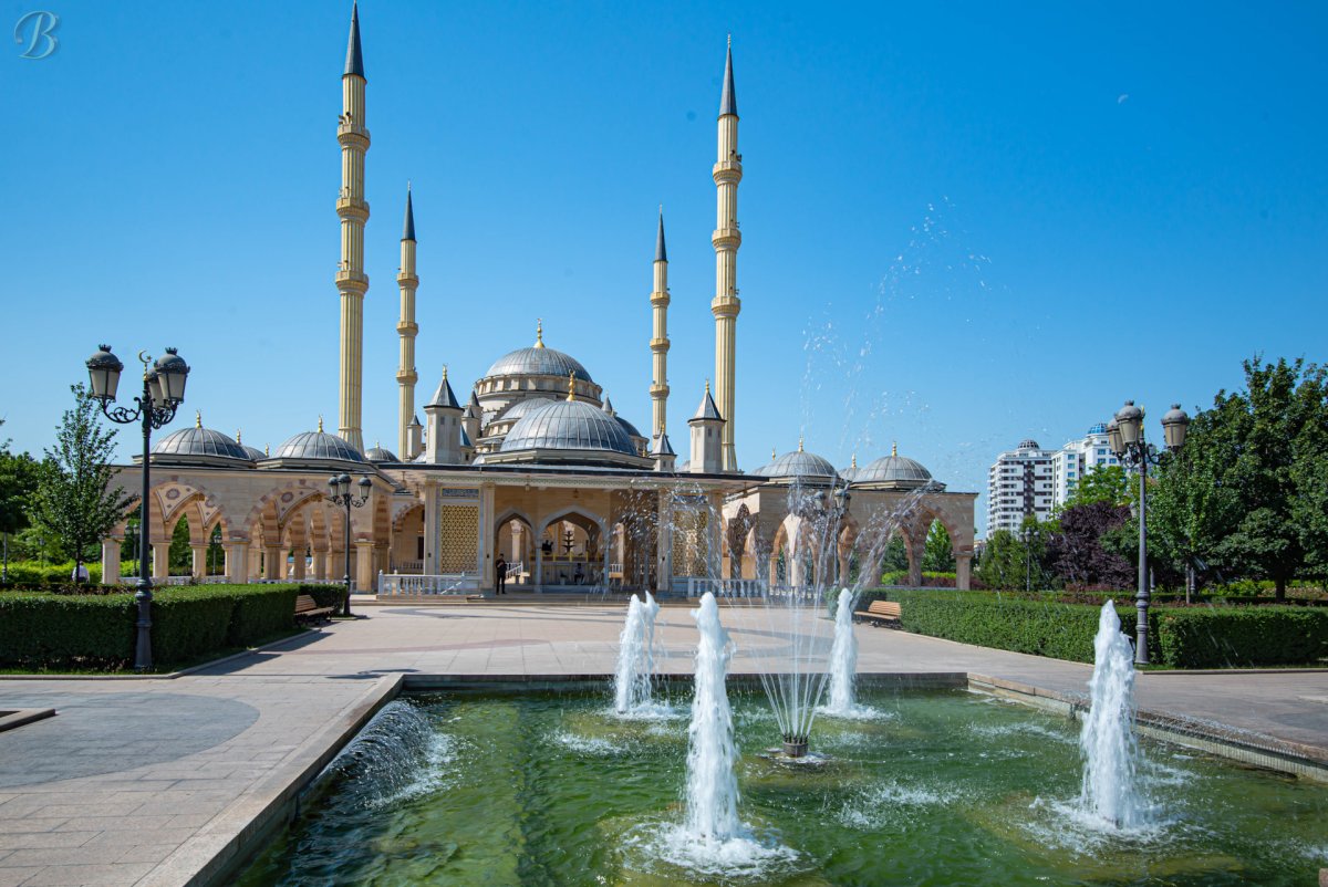 Мечеть сердце Чечни в Грозном