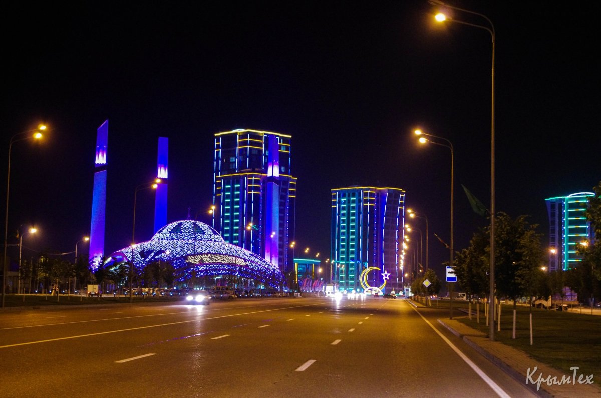 Площадь Ахмата Кадырова Грозный