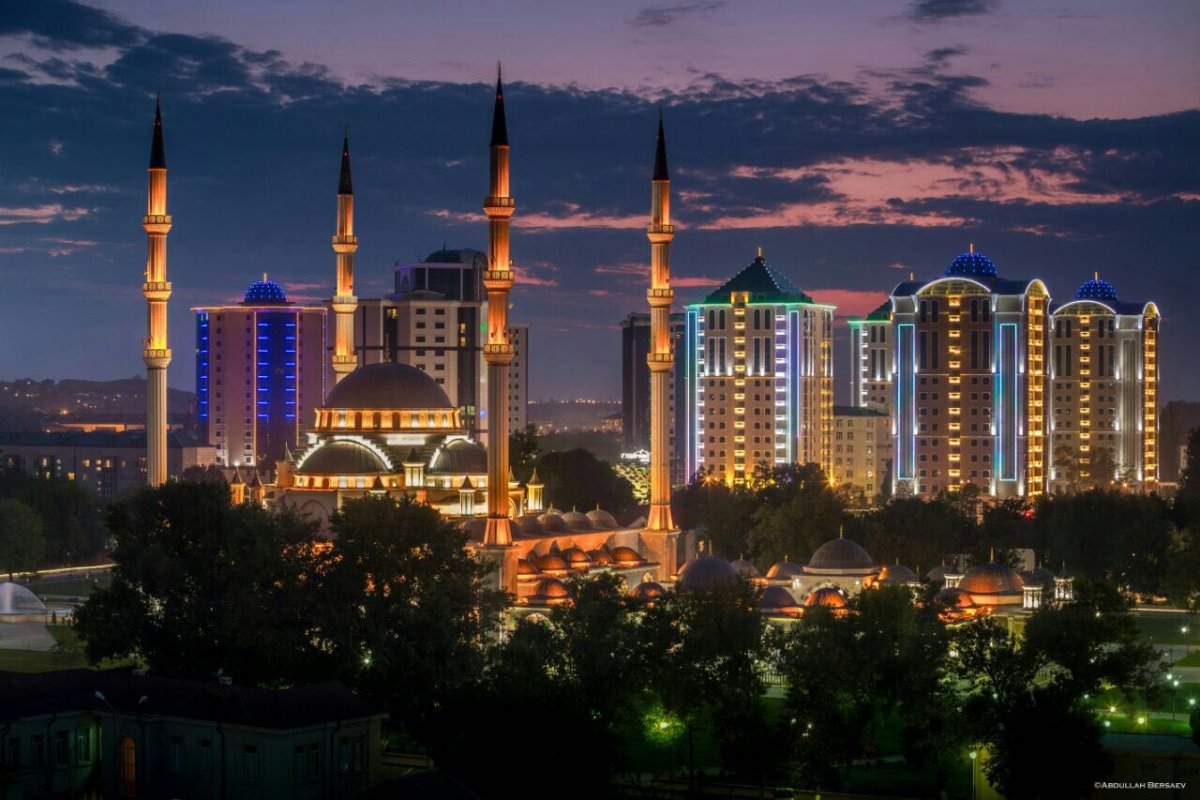 Чечня город Грозный