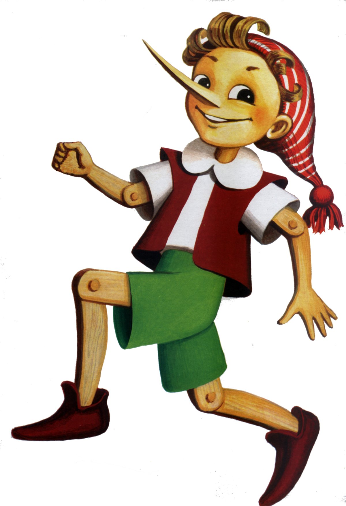 Герои сказки Буратино папа Карло