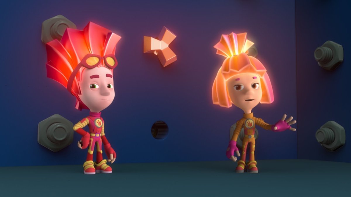 Фиксики фон