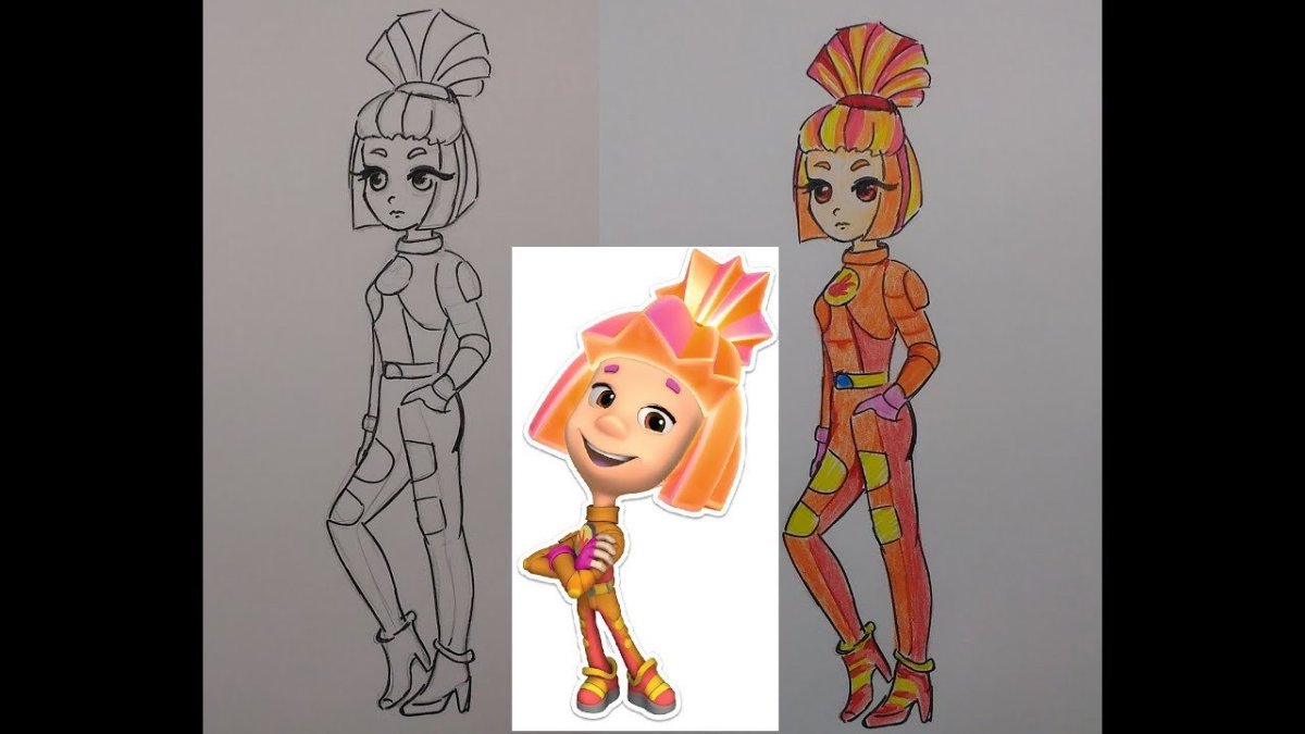 Фиксики Файер и Симка