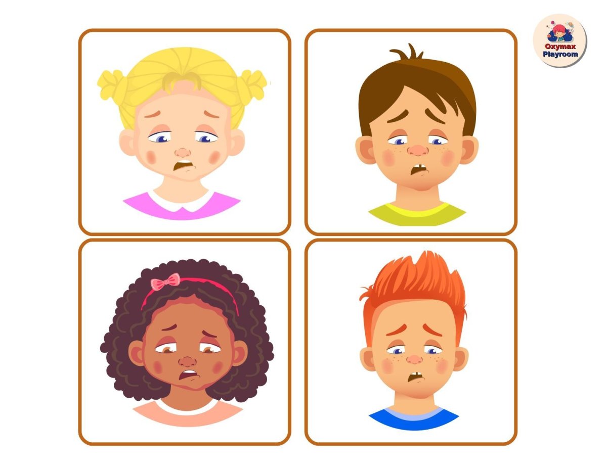 Эмоции картинки для детского сада