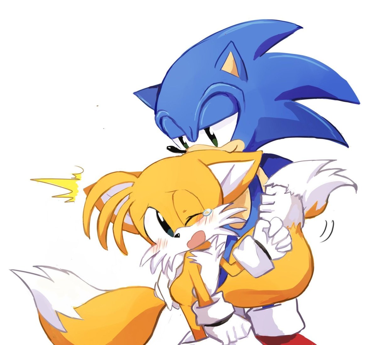 Соник и Тейлз любовь