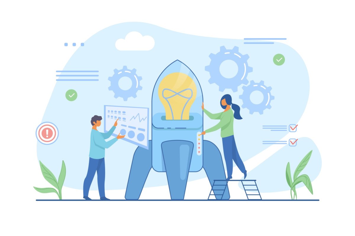 Цифровизация иллюстрация