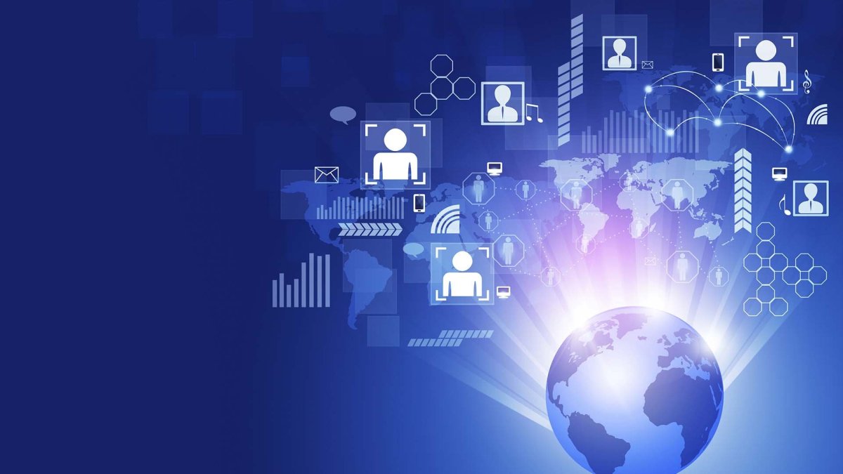 Фон интернет технологии