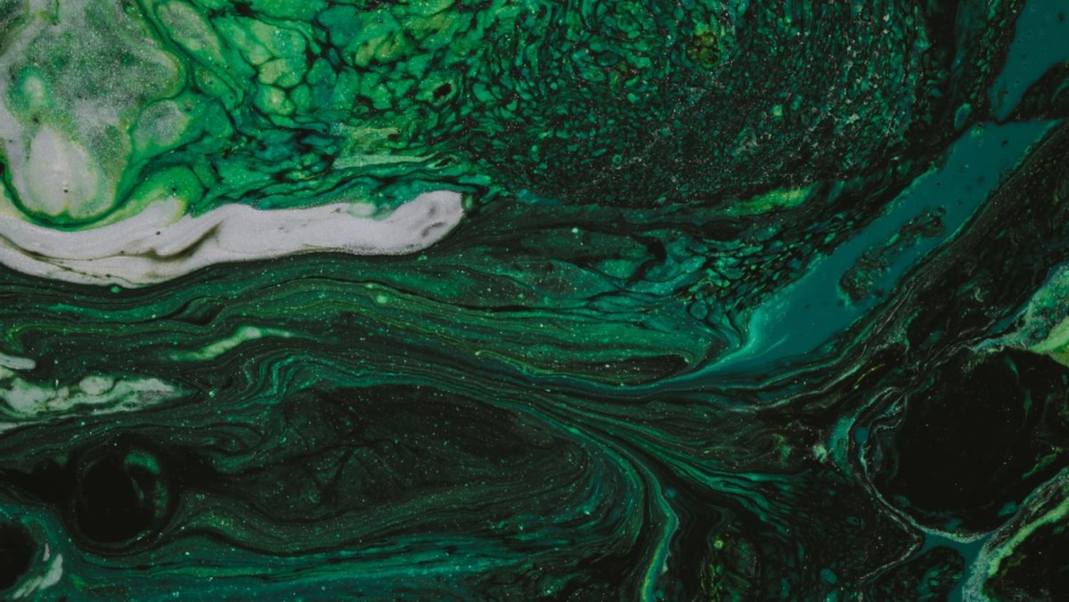 Мрамор зеленый малахит