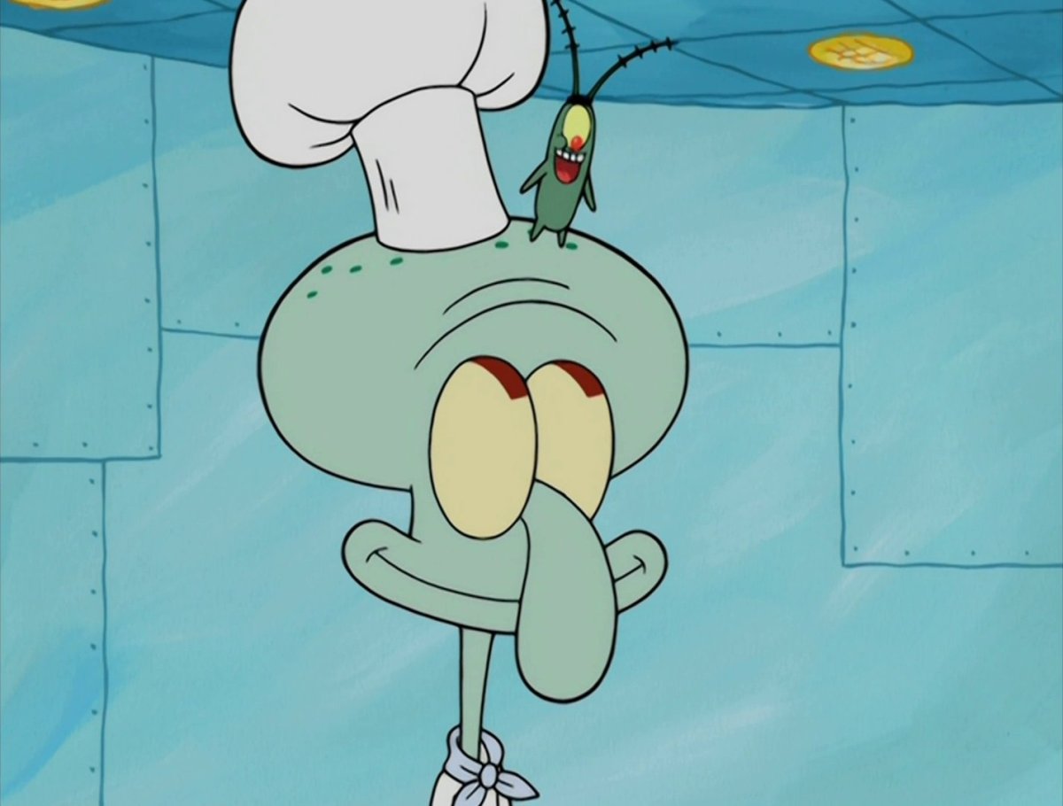 Спанч Боб Мистер Сквидвард