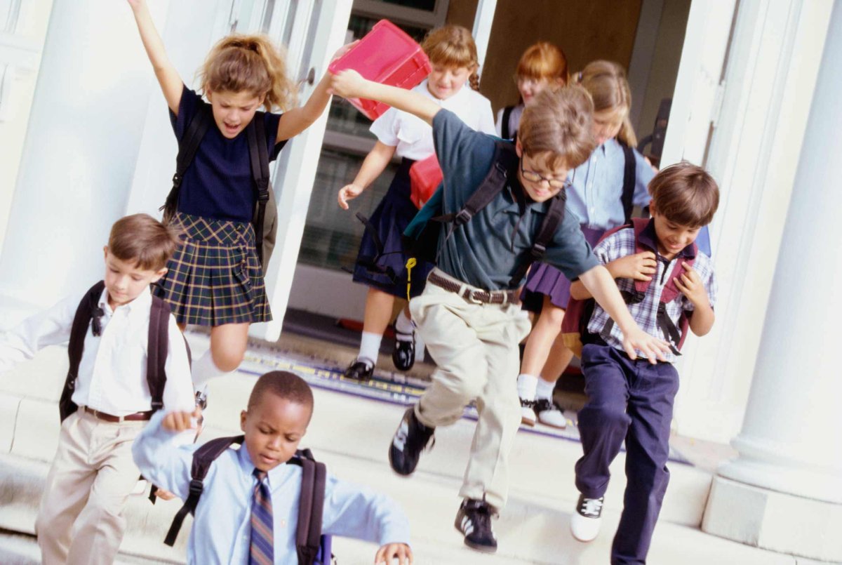 Девочка и мальчик начальная школа