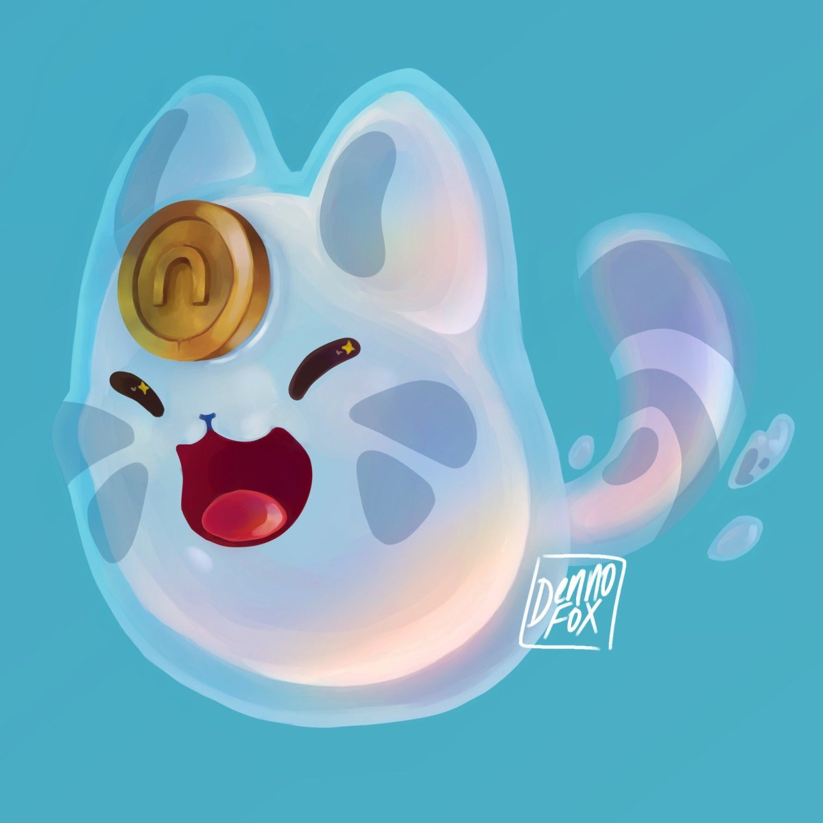 СЛАЙМ ранчер кот СЛАЙМ