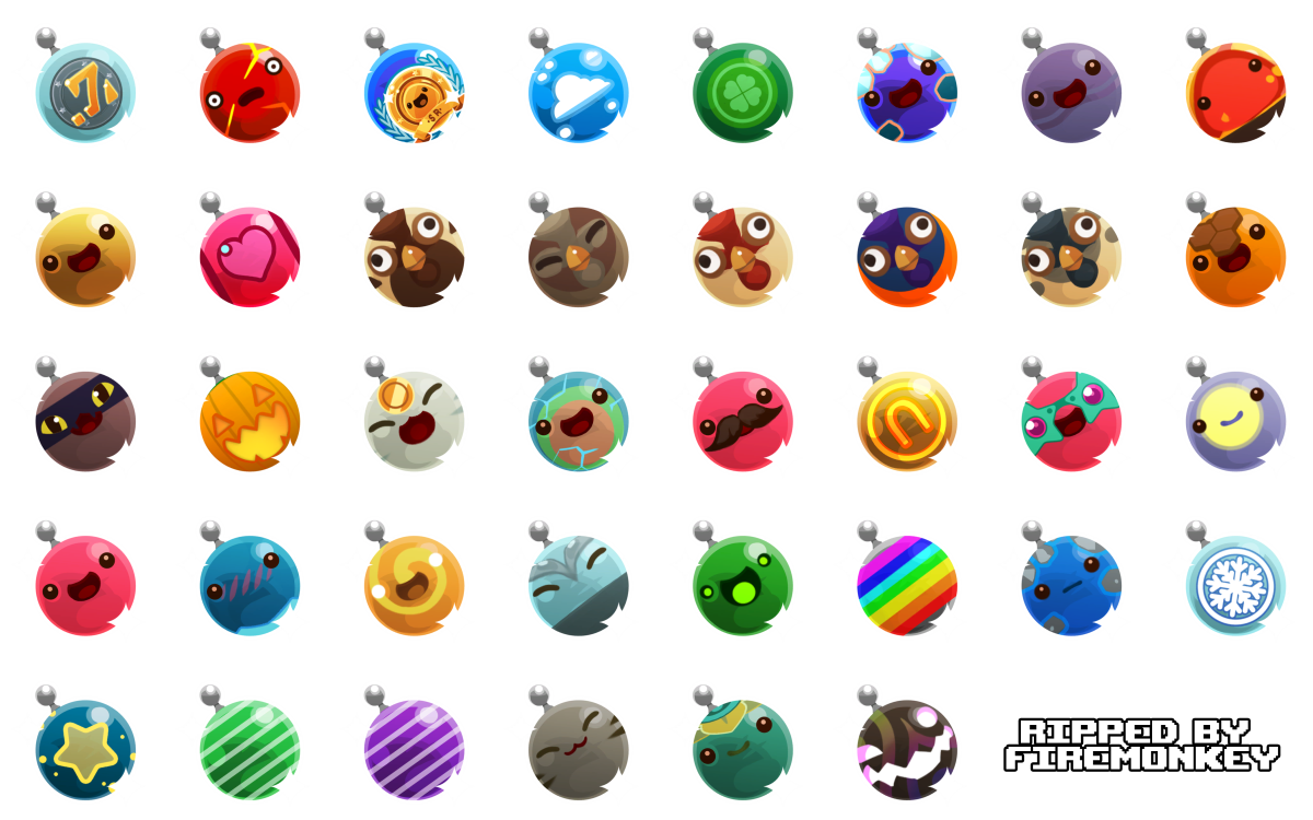 СЛАЙМ ранчер 2 иконки СЛАЙМОВ