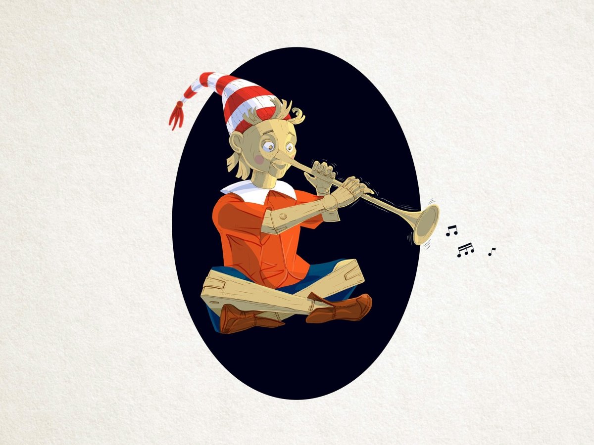 Приключения Пиноккио арт