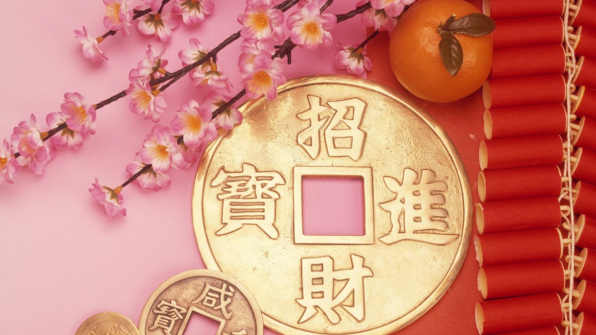 Китайская монета счастья Мао