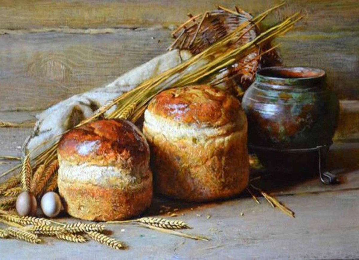 Юрий Николаев художник картины хлеб