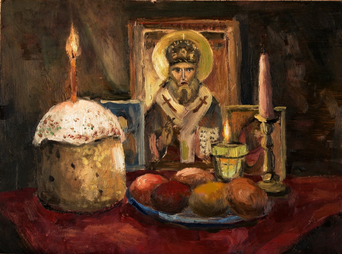 Сергей Андрияка Пасхальный натюрморт