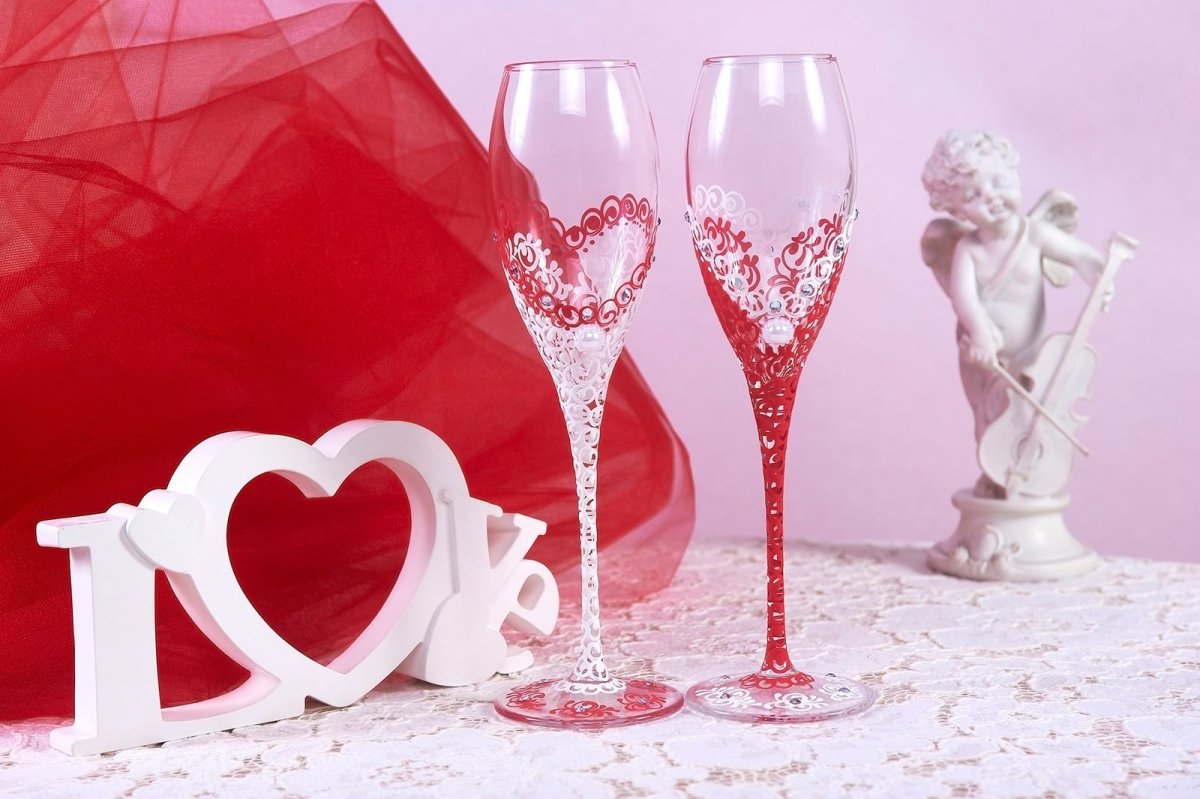 Свадебные фужеры