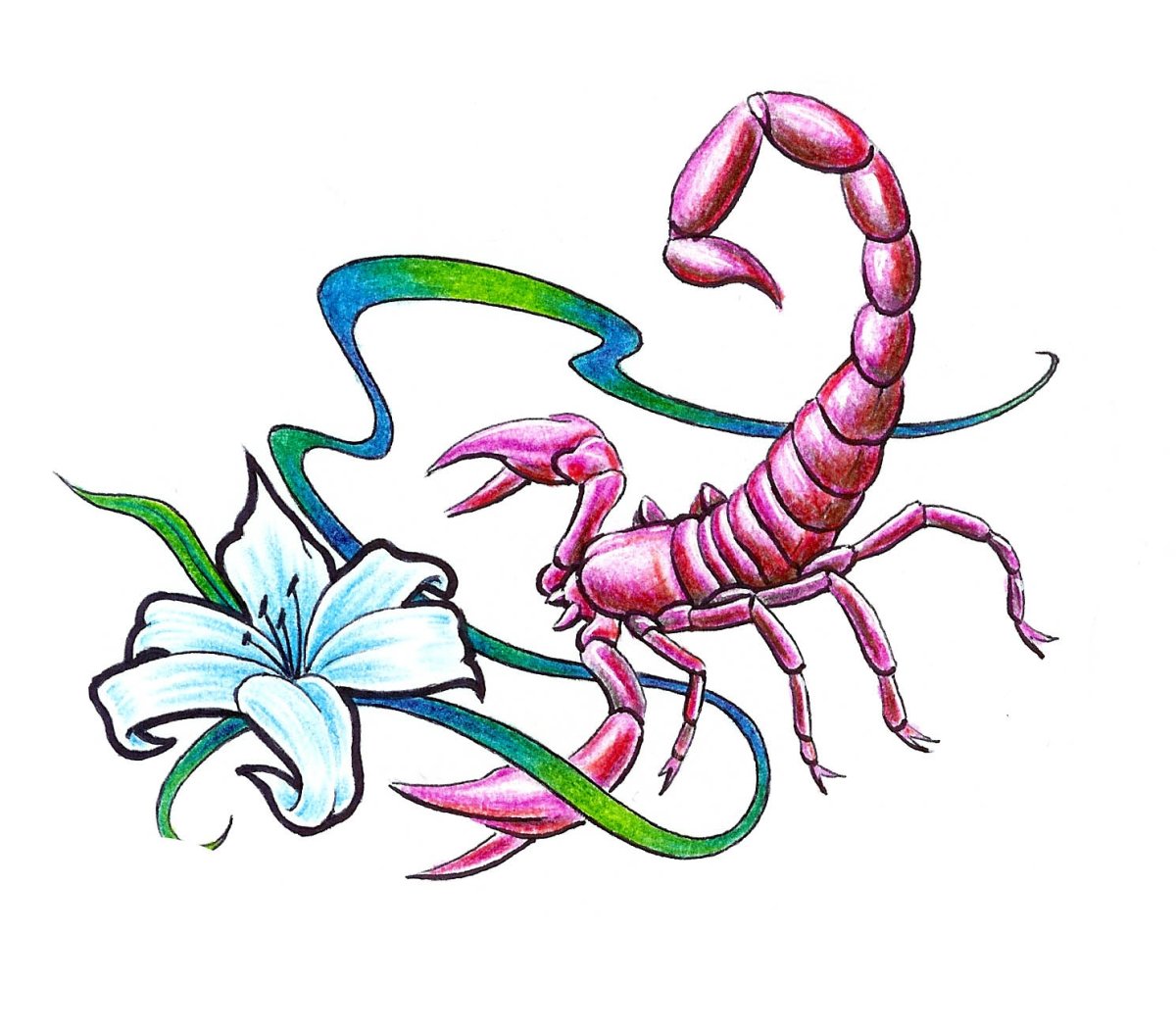 Розовый Скорпион