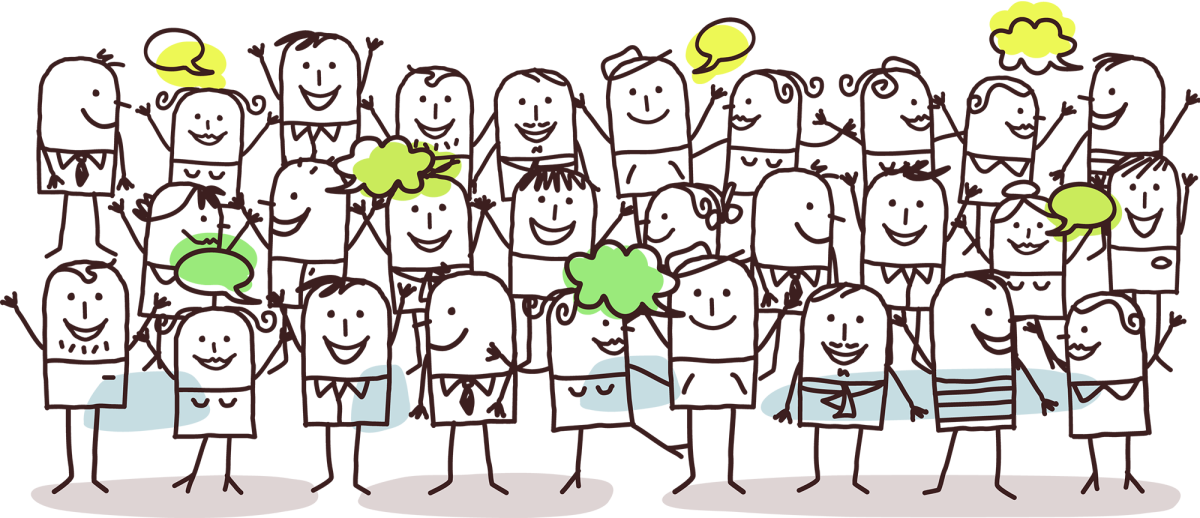 Много человечков