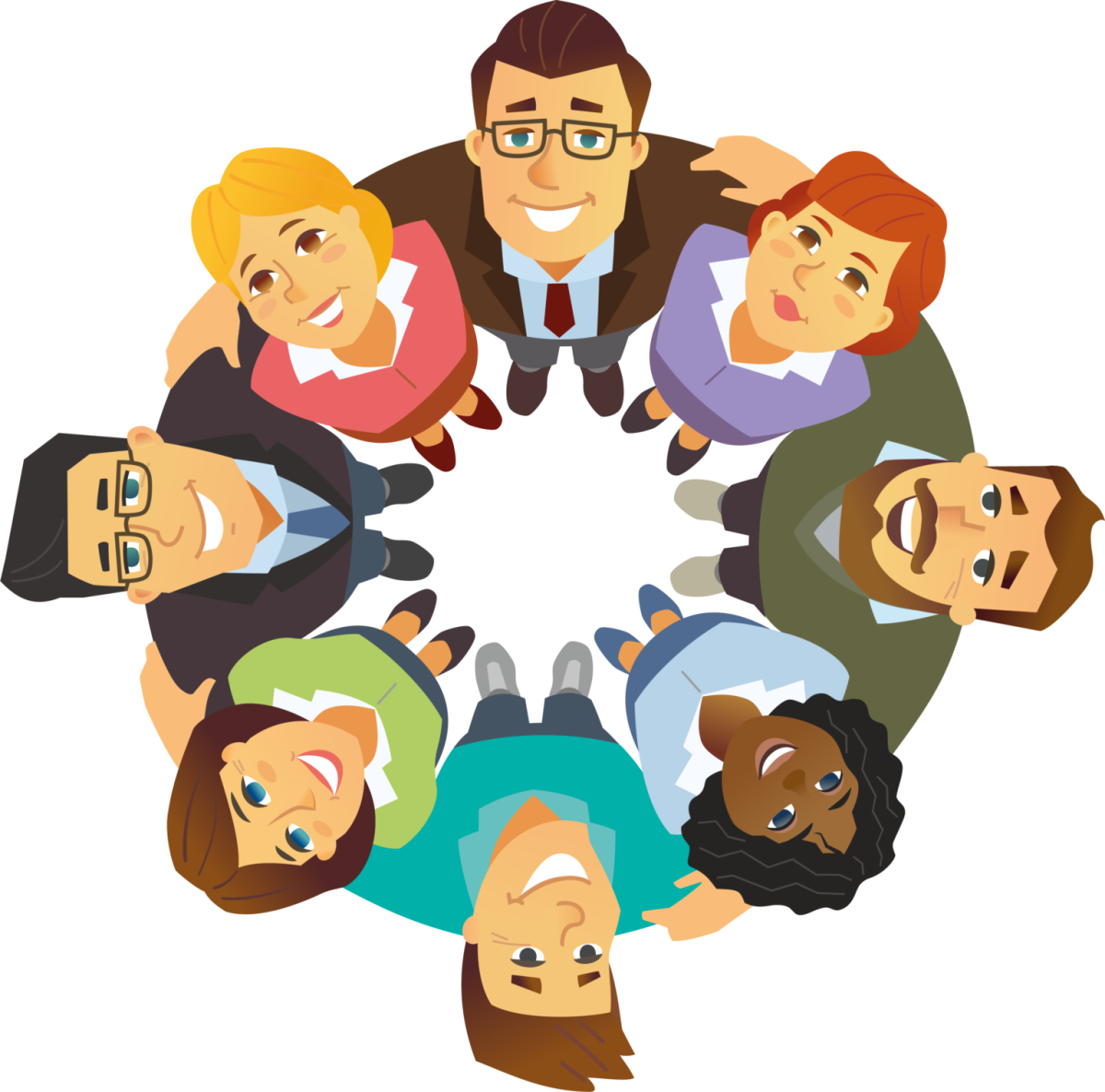 Дружный коллектив