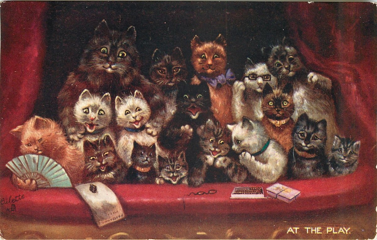 Луис Уильям Уэйн коты