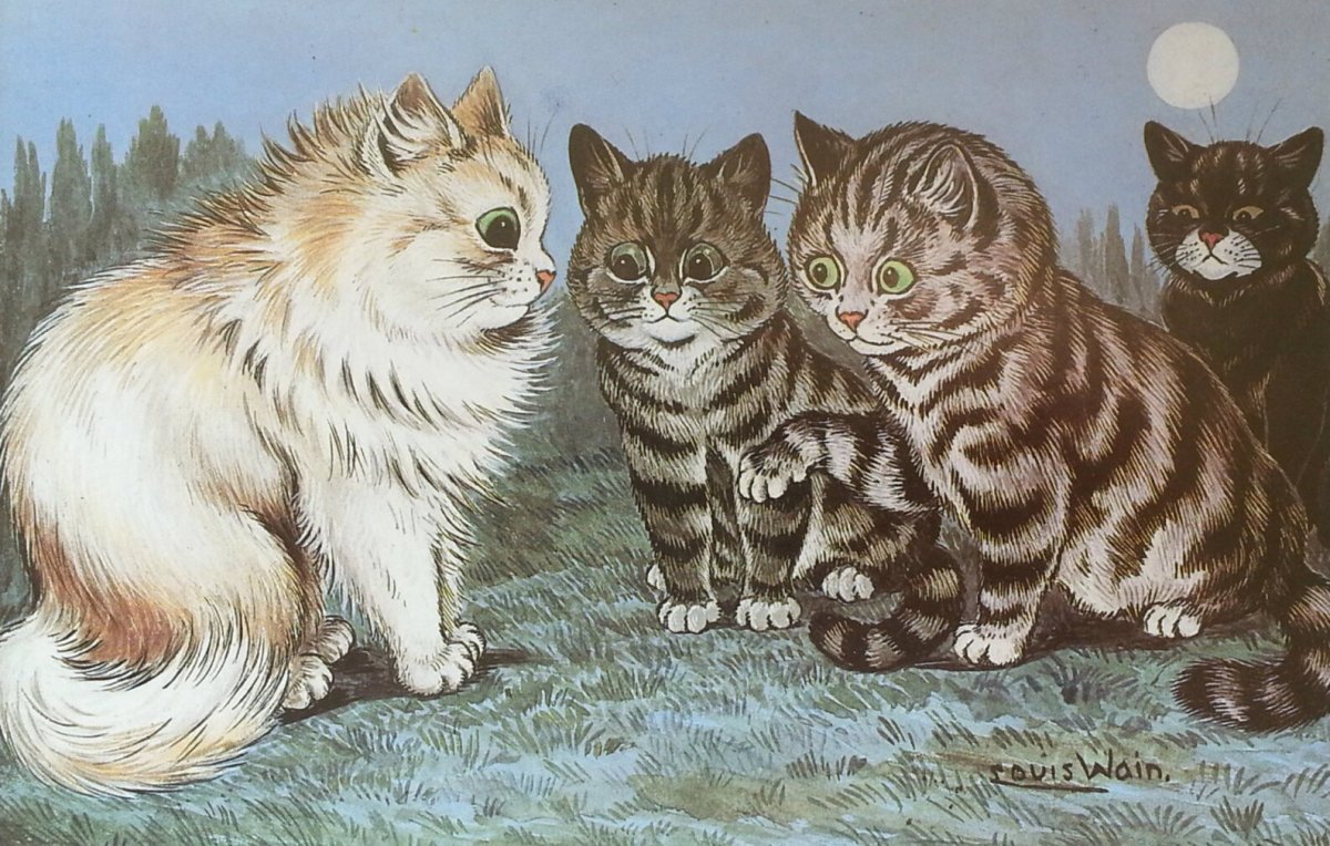 Луис Уэйн (1860-1939