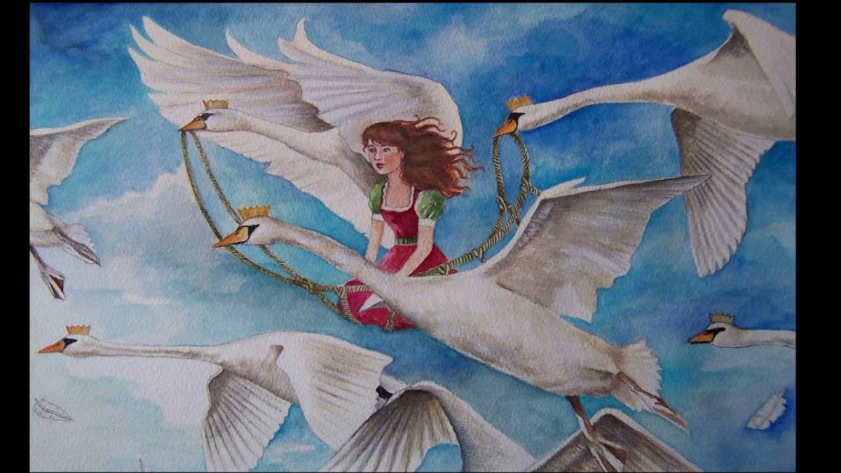 Г. -Х. Андерсен "Дикие лебеди"