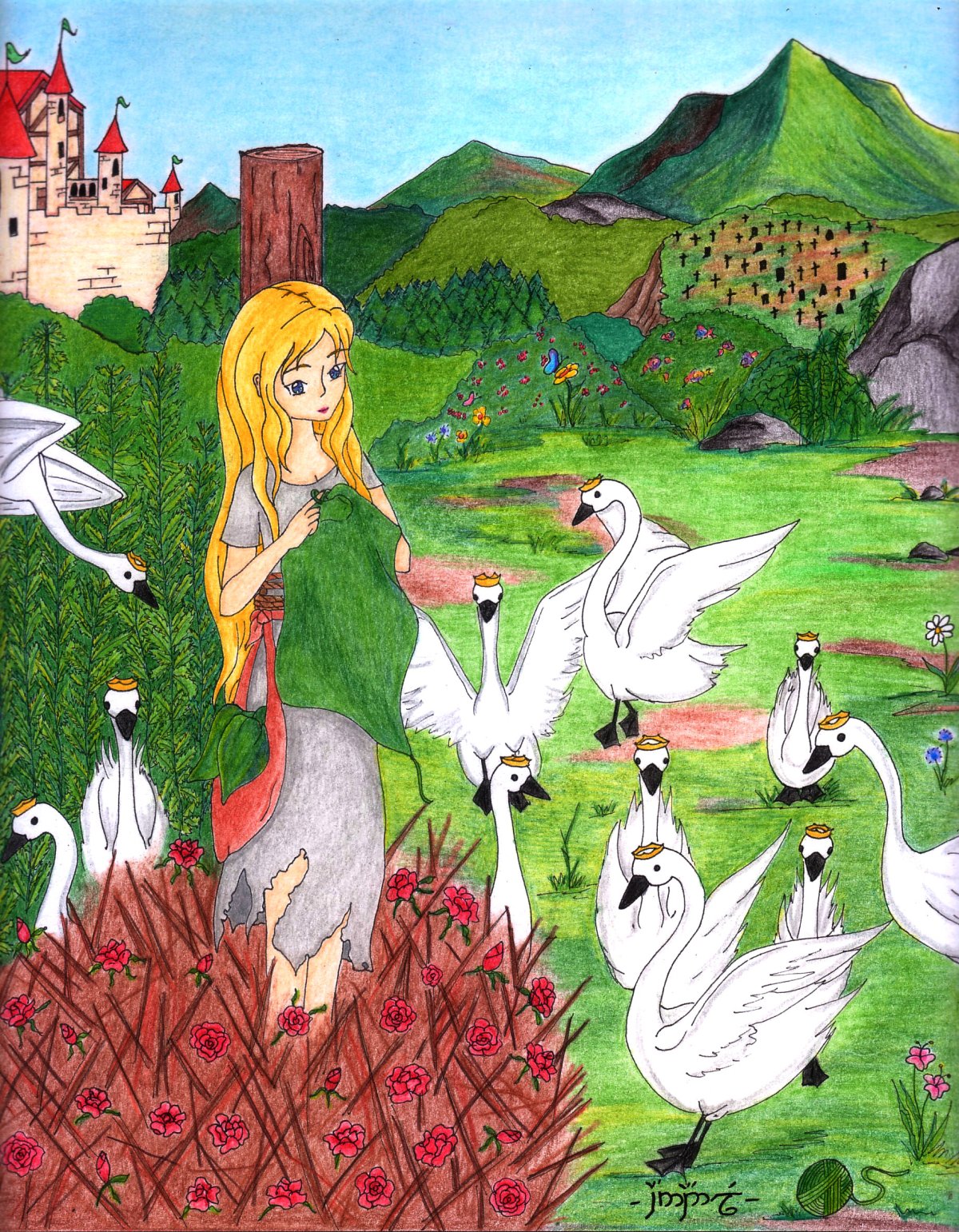 Элиза Дикие лебеди