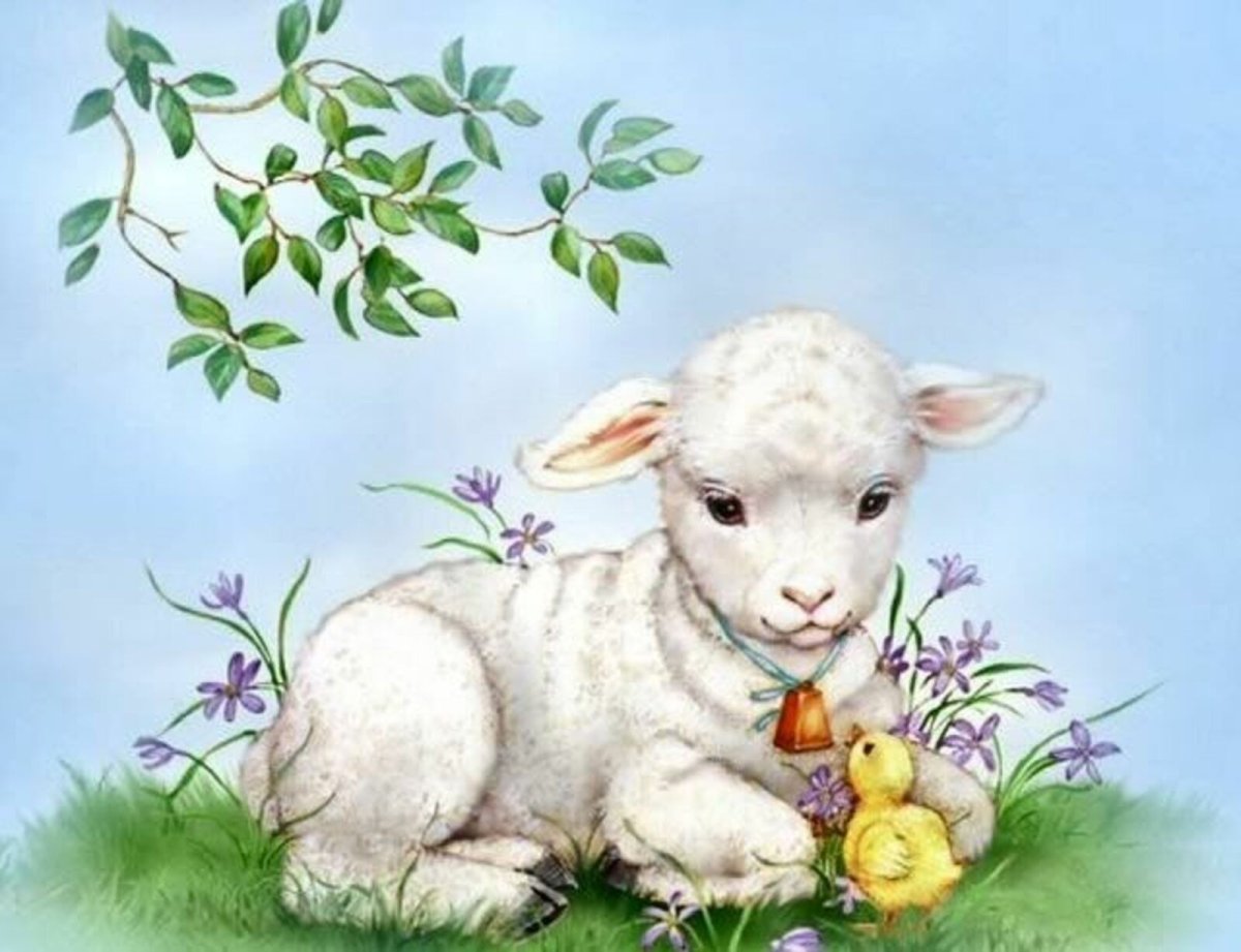 Пасхальный Агнец в живописи