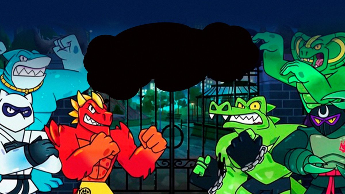 Герои гуджитсу мультик