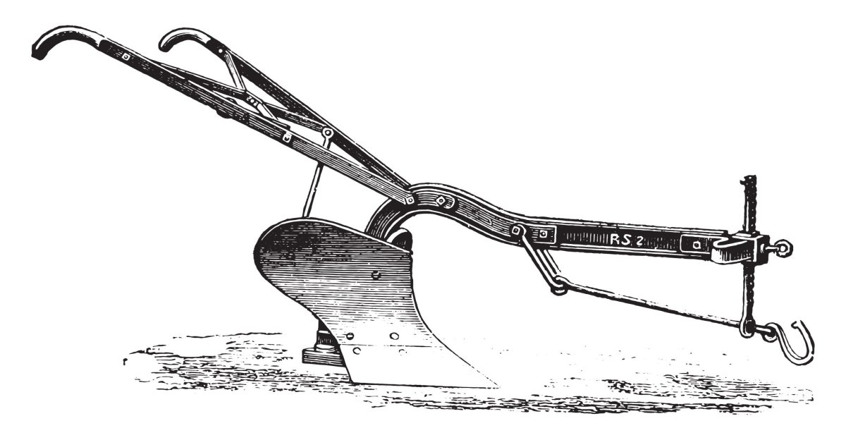 Плуг 13 века