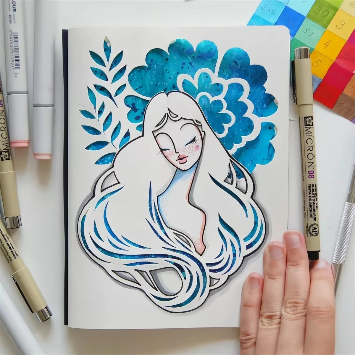 Рисунки фломастерами