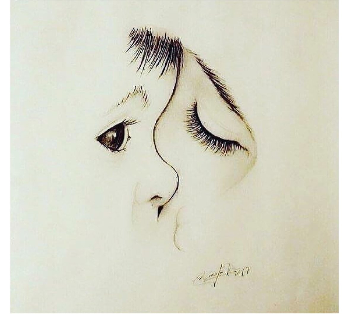 Девушка с ребенком арт