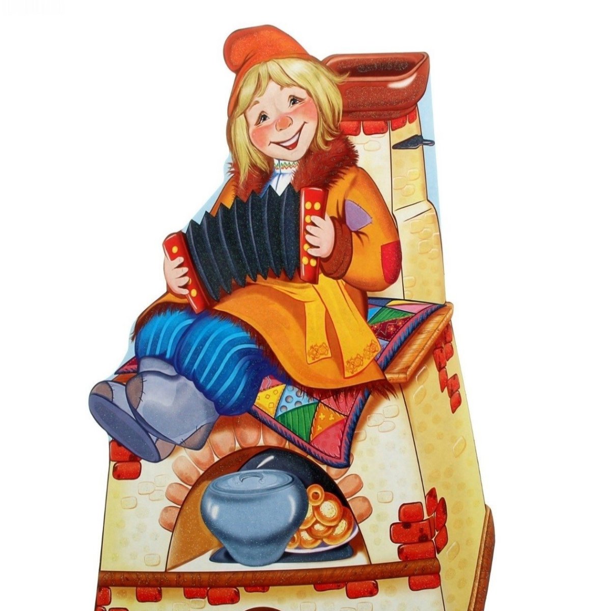 Емеля раскраска