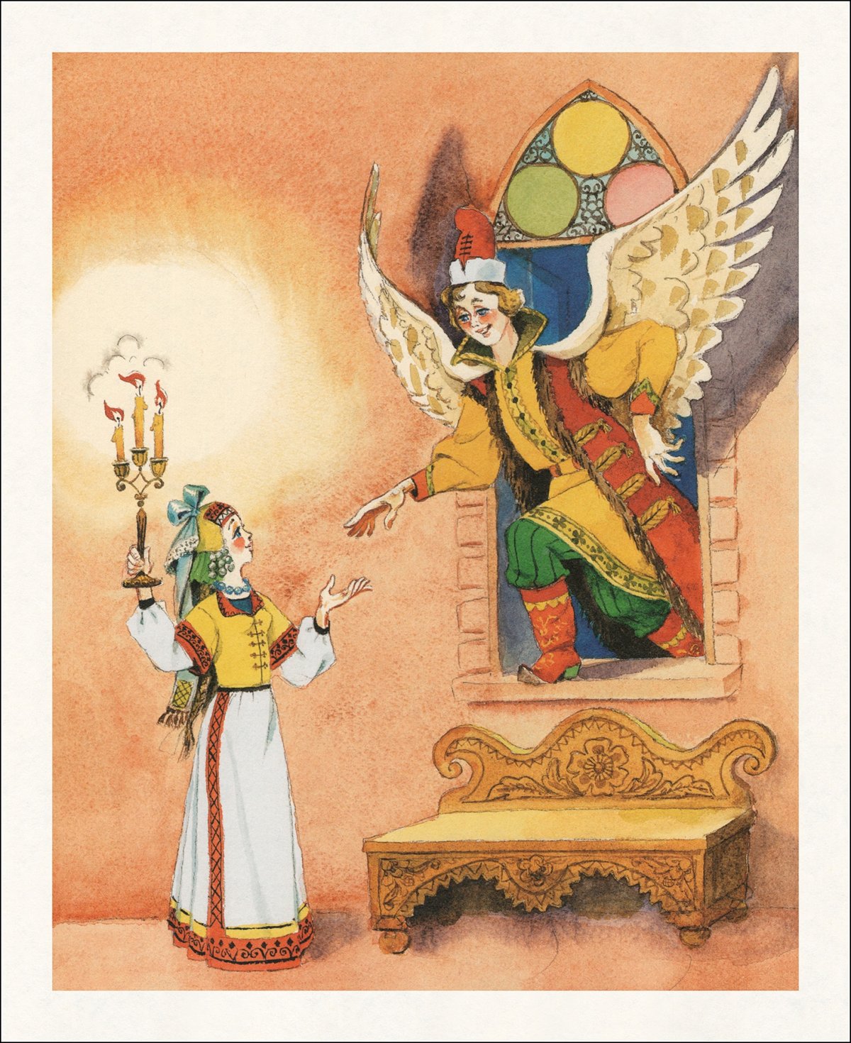 Финист Ясный Сокол раскраска