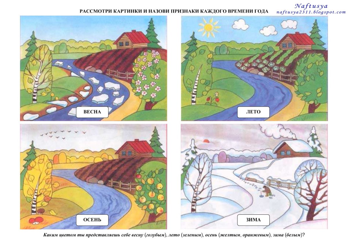 Весна дидактический материал