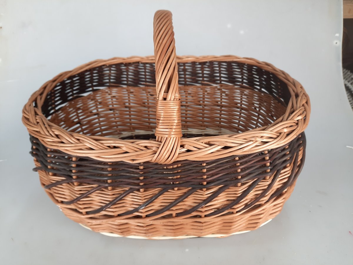 Короб плетеный 37x22x16h