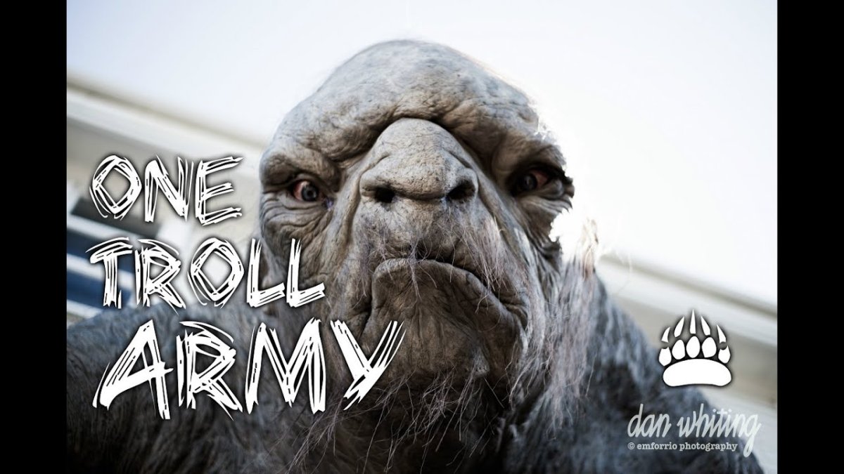 Горный Тролль Властелин колец