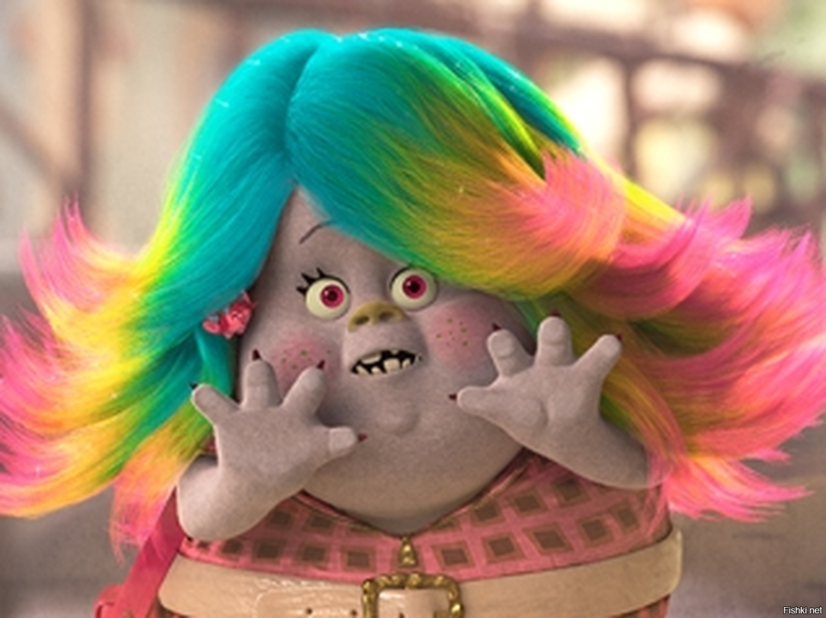 Тролли Цветан Розочка королевы