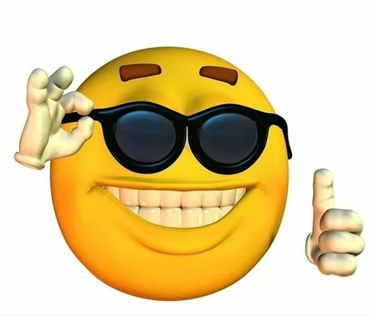 Смайл с очками